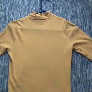 Yellow Hollister Ribbed Shirt